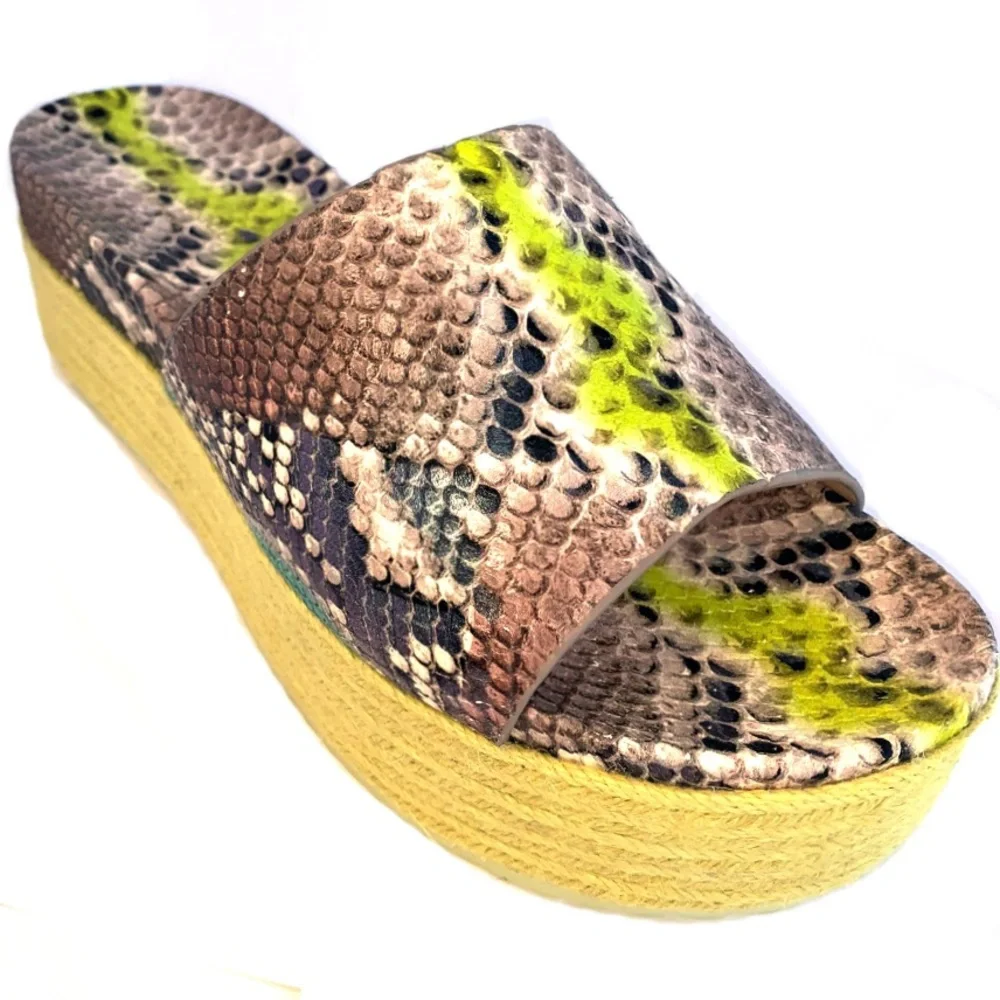 BNWOBOX Kate Spade Kia Espadrille-Lemon Sorbet Size 10 - Picture 5 of 10